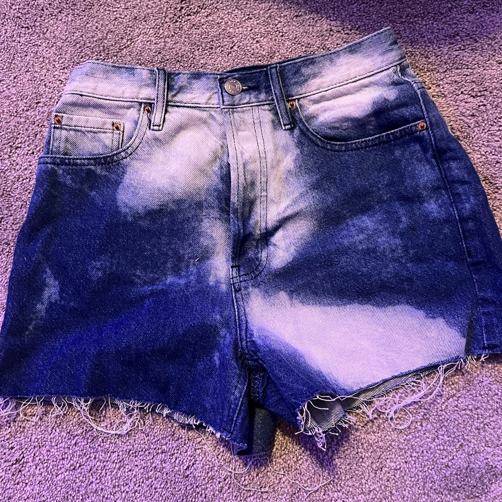Pacsun High Waisted Denim Shorts- size 26